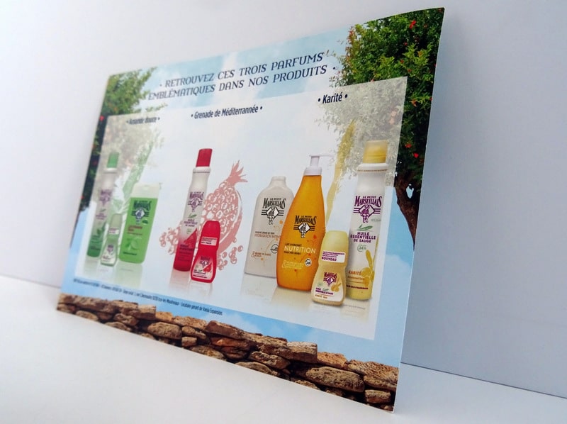 Carte olfactive parfums Le Petit Marseillais