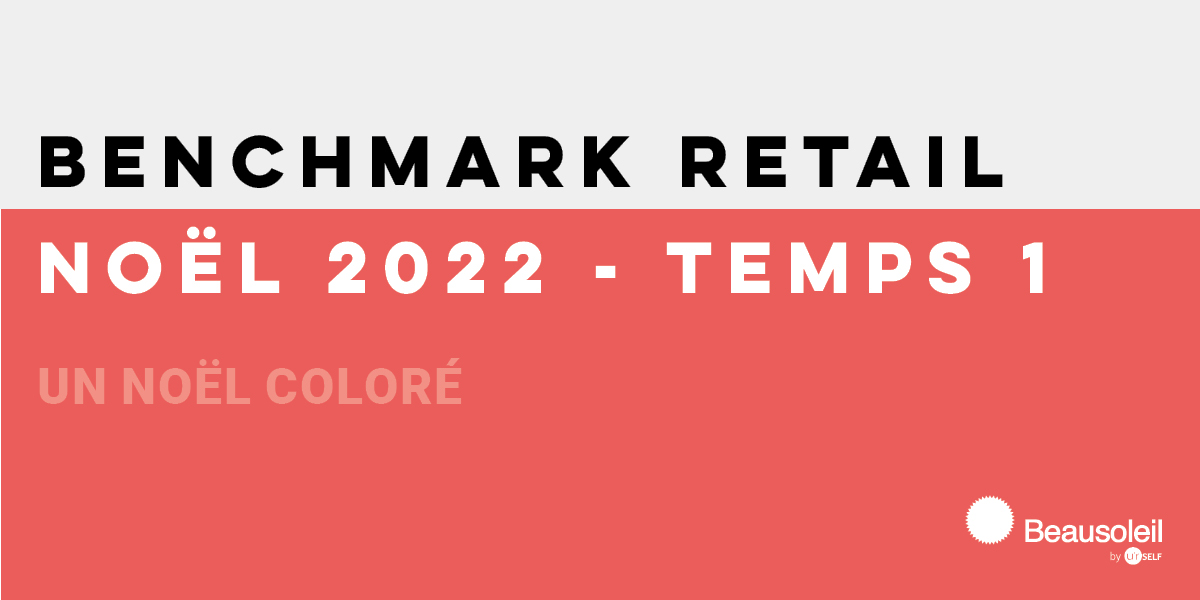 Benchmark Retail & PLV - vitrines de Noël 2022